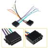 Car Radio Wiring Cable Harness Adapter Connector with Standard Color Codes