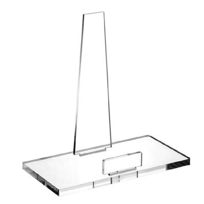 Multipurpose Acrylic Display Easel for Home Decors Holds Photos and Artwork Storage Rack Desktop Picture Display Stand