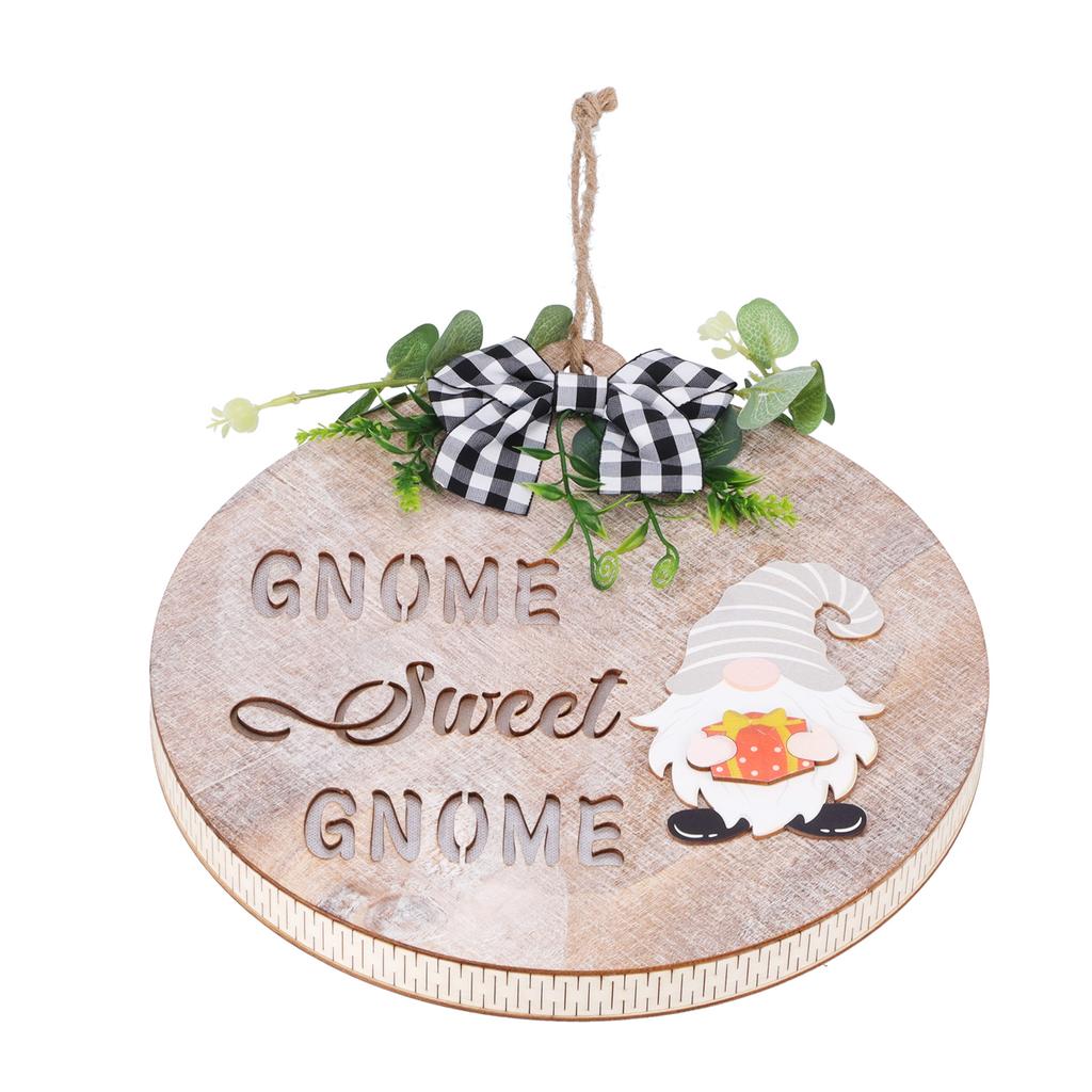 Weihnachtsschild Exquisites Willkommensschild Haustürdeko Holz-Wandschild für Feiertags-DIY