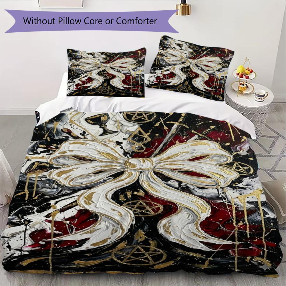 

Butterfly Pattern Bedding uilt Set uilt Cover Pillowcase Home Decoration Birthday Gift (1 * duvet cover + 2 * pillowcase without core)111 135x200cm