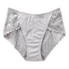 Women Menstrual Panties Lace Solid Color Plus Size Butt-lifted Mid Waist Seamless Elastic Period Leakproof Briefs Underpants Fem