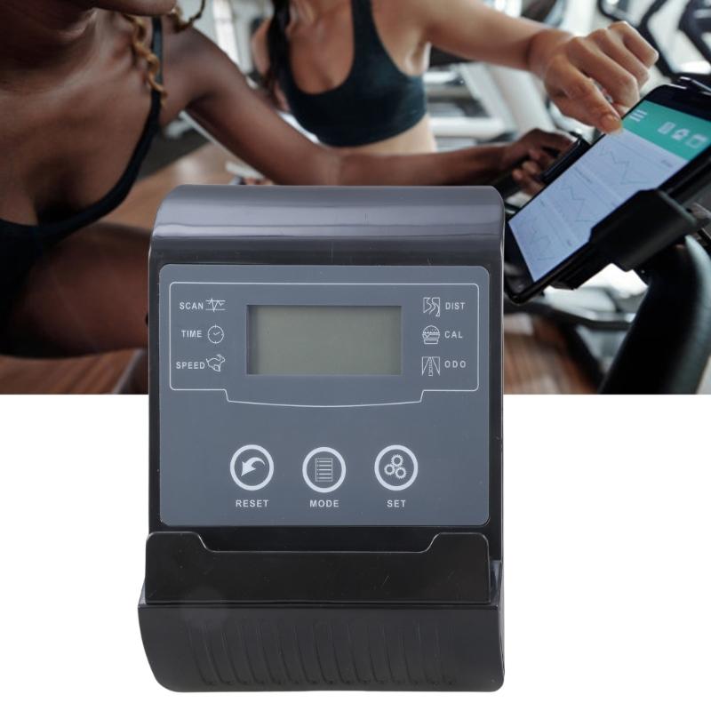 Fitness Equipment Display Exercise Bike Monitor for Treadmill Rowing Machine Stair Climber Real Time Data Tracking
