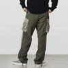 Vans Multi-Pocket Cargo Style Spliced Woven Casual Pants Men bottoms Green VN0A4TS2ZIP