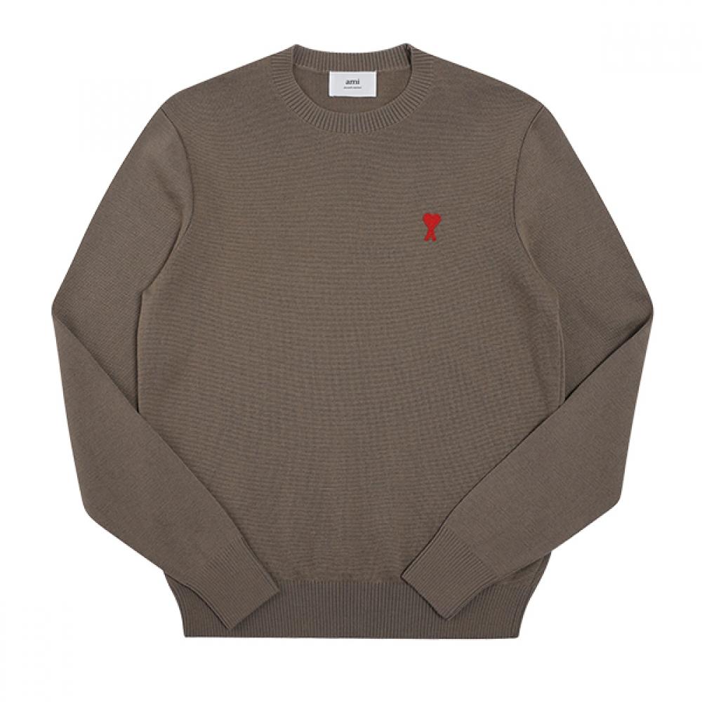 

Ami Hks001 001 281 Ami De Coeur Small Heart Logo Mens Knit HKS001 001 281 (S)