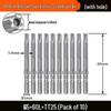 Nigao S2 Torx Electric Screwdriver Bit, 801 with Hole, 5mm Round Shank