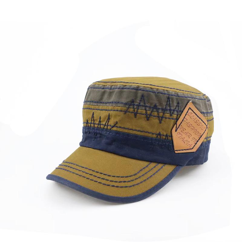 

Vintage Cotton Military Cap With Adjustable Fit For Outdoor Sports And Casual Wear бурштин