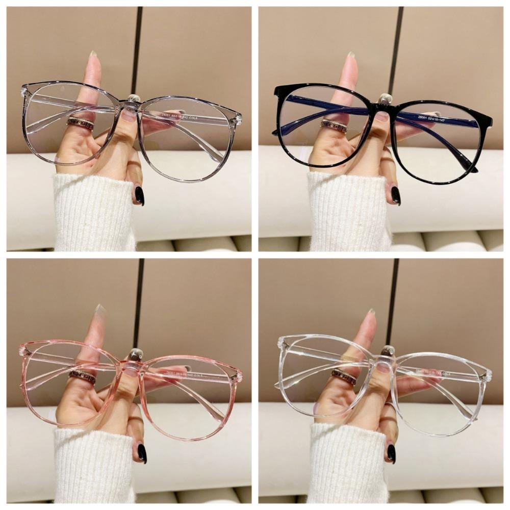 4 PCS Anti Blue Light Blocking Glasses Clear Anti Radiation Glasses Replaceable Lens for Women/Men
