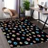 1pc. Cute Paw Print Rug for Home Decor, Office Carpet, Chair Cover, Outdoor Mat, Gift Idea - Colorful Animal Footprint Decoration