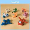 Colorful Transforming Cars And Airplanes Cake Decoration Toys For Kids Parties