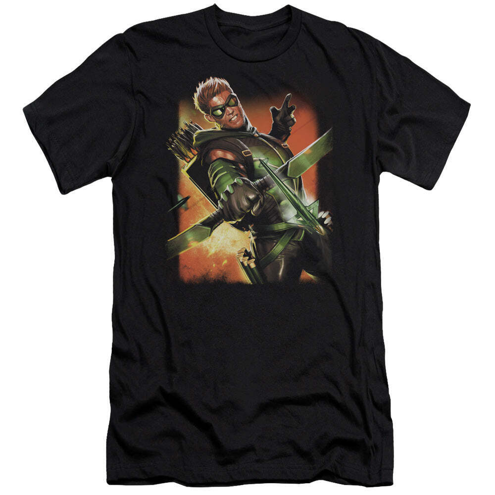 

Green Arrow Футболка унисекс приталенного кроя Green Arrow