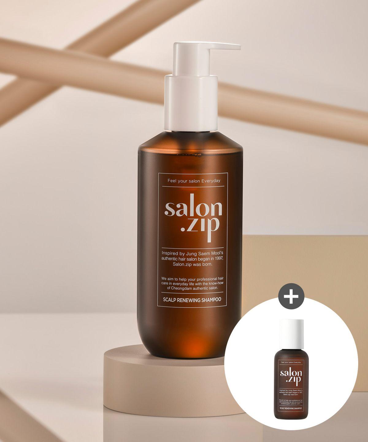 Salonzip Scalp Renewing Shampoo 400g (50g Scalp Shampoo Gift)