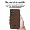 ANNYOJO For Samsung Galaxy A05s 4G Case PU Leather+PC+TPU Shockproof Back Cover