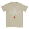 Novelty Mash 4077 TV Show T-Shirts Round Neck Pure Cotton T Shirt Short Sleeve Tee Shirt Gift Idea Clothing
