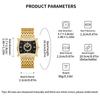 YaLaLuSi Brand Women's Affordable Luxury Diamond-Set Dial WaterResistant Quartz Bracelet Watch Gift Reloj Mujer Watch For Ladies