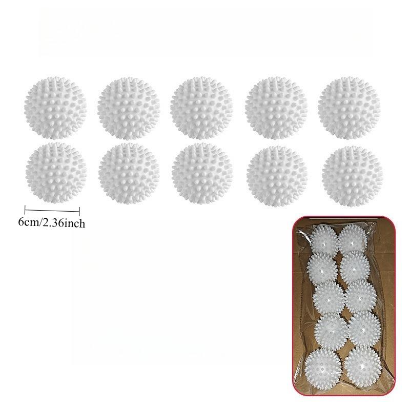 Reusable Anti-rolling Laundry Ball, Fabric Softener for Washing Machine and Dryer, Reduces Wrinkles, Cleaning Supplies