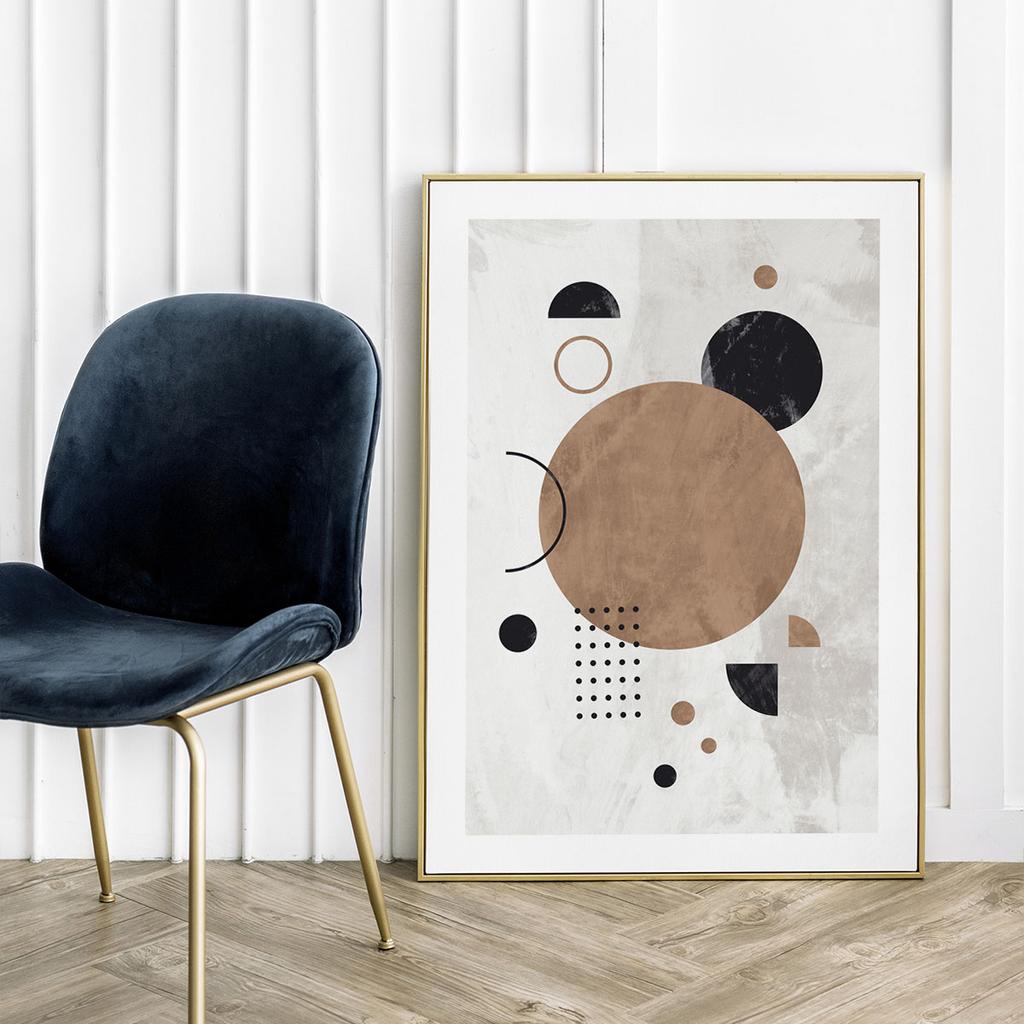 Plakat geometria minimalizm