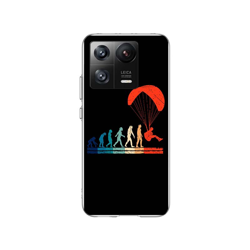 Extreme Adventure Parachuting Phone Case For Xiaomi Poco F7 Ultra X7 X6 M8 M7 M6 M4 M3 Pro X4 Mi 15 15T 14 14T 12T 12S 10T Pro 1