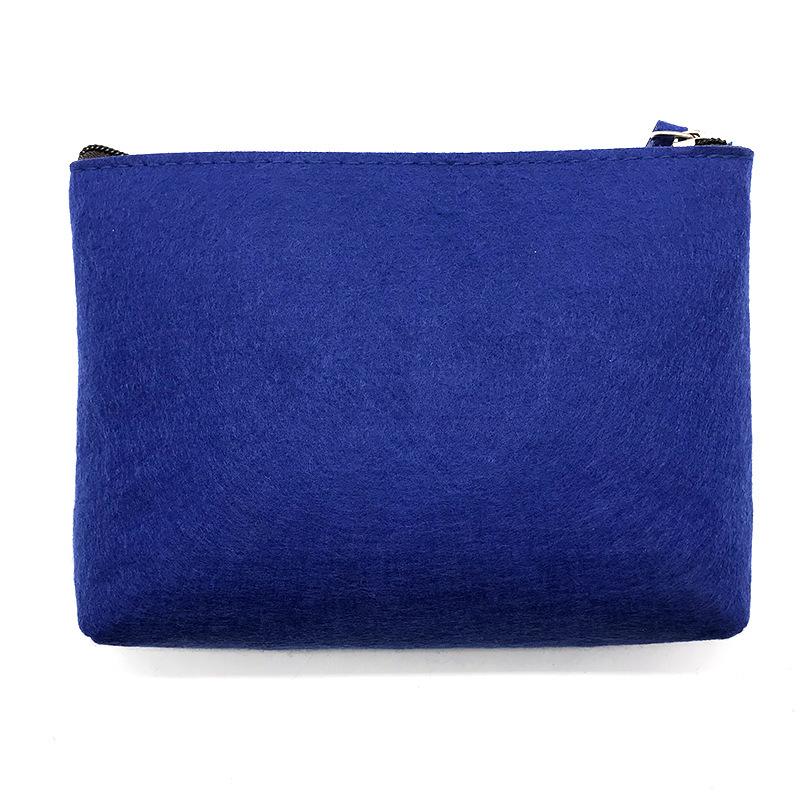 

Felt Digital Organizer Travel Cosmetic Bag Wallet Ladies Cosmetic Bag Tote Bag Laptop Accessory Office Organizer 20x16cm