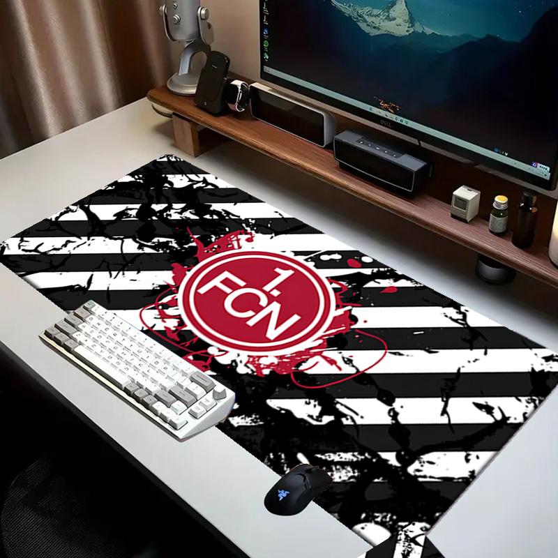 Club de Football de Nuremberg Tapis de souris Tapis de Bureau, Tapis de Souris Gaming Mousepad, Tapis de Clavier, Support Caoutchouc Antidérapant Robuste, Cadeau