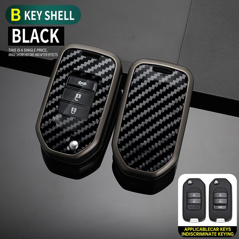 Custodia protettiva in lega per chiave telecomando auto per Honda Civic HRV CRV XRV CR-V Crider Odyssey Pilot Fit Accord 2 3 pulsanti