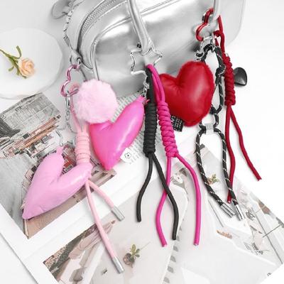 Gevlochten Touw Sleutelhanger Tas Charms Handtas Hangend Ornament Tas Accessoires Rugzak Hanger Charm voor Vrouwen Meisjes Cadeaus