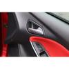 For Ford Focus ST RS 2012-2014 Carbon Fiber Inner Door Handle Lock Frame Trim