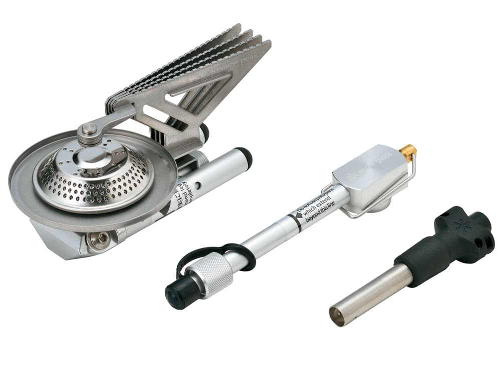Snow Peak GS-370 Single Burner Stove for Disaster Preparedness and Mountaineering