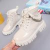 Girls Boots Winter, Kids Martin Boots Little Girls Baby Leather Boots