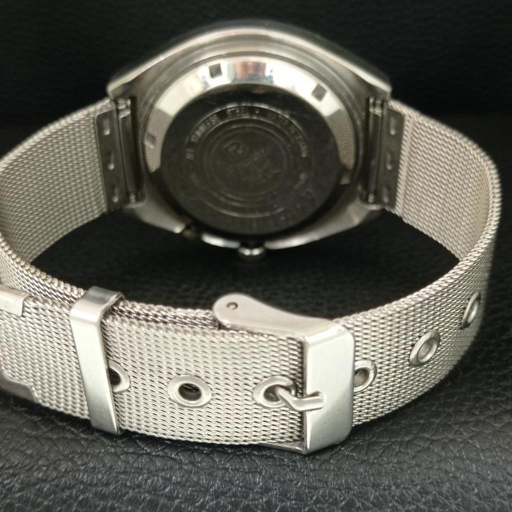 VINTAGE RICOH R31 AUTOMATIC JAPAN MENS WHITE COLOR DIAL WATCH A709394-1
