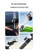 Portable 1.88m Selfie Stick with Bluetooth Remote, Retractable Tripod, and Floor Stand