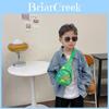 Cartoon Dinosaur Kids Chest Bag With Lightweight Nylon Storage For Preschool Children