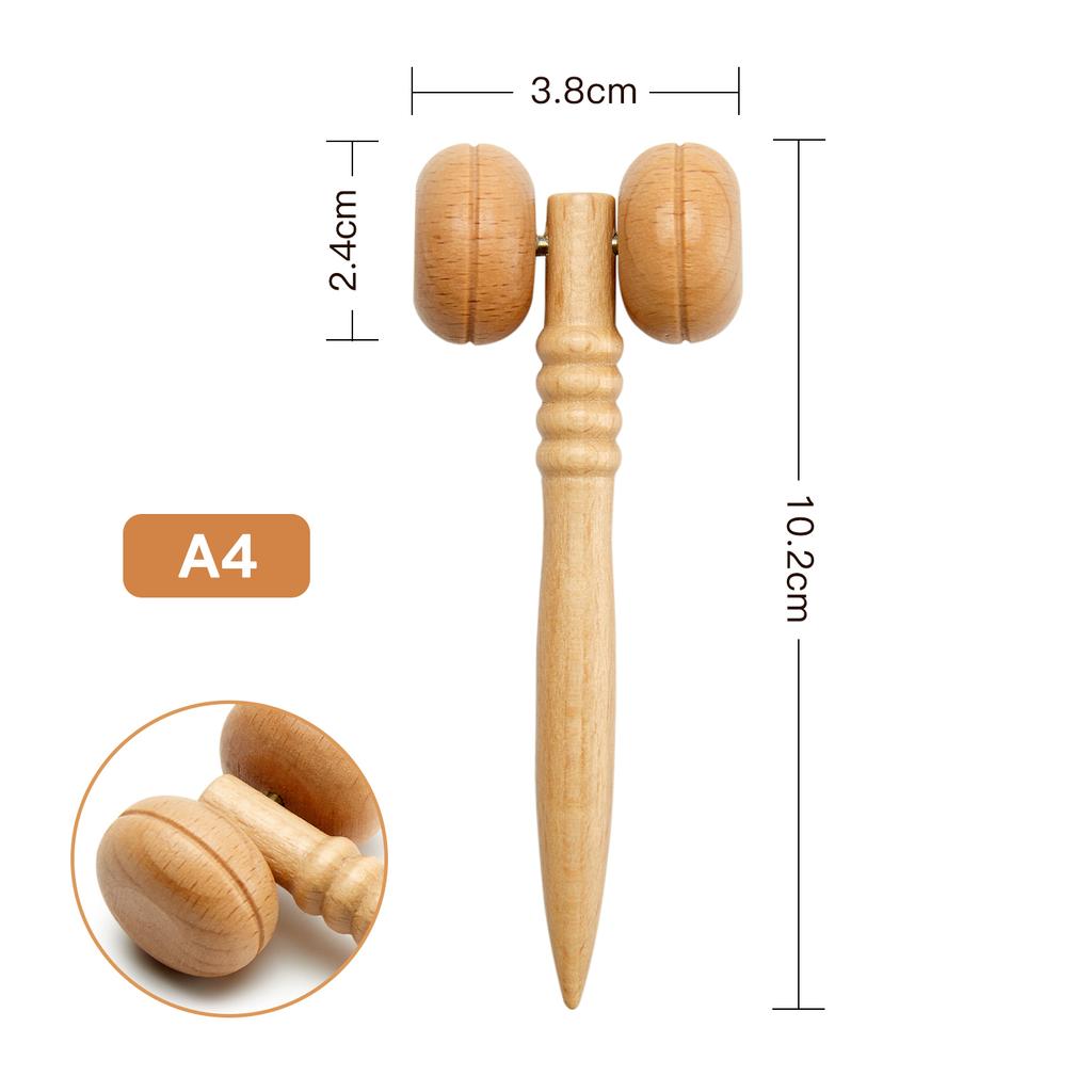 Wood Therapy Face Massager Face Lifting Maderoterapia Gua Sha Wrinkle Remover Skin Scraper Anti Cellulite Neck Lift Beautytool