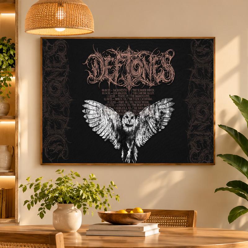 5D Diamond Painting Deftones DIY Full Drill Diamond Art Kit Home Decoration