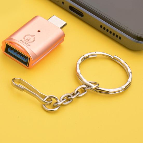 Type C To Adapter USB 3 PD with Fast Charging High-Speed Data Connector High-speed