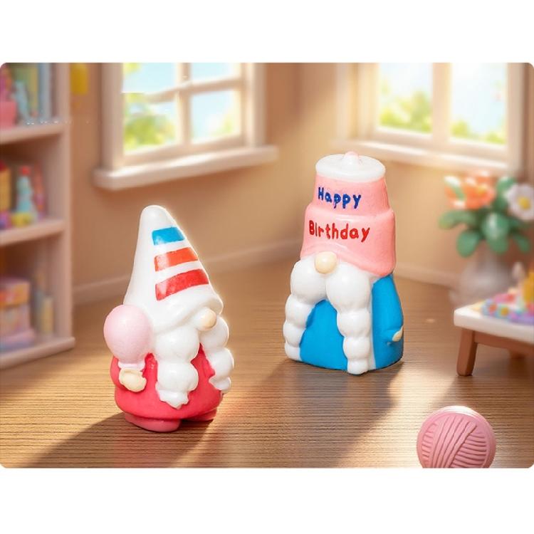 Fun Mini Figure Ornament Resin Decorative Item Festival Scene Decors Great For DIY Projects And Celebration Atmosphere