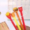 20/50PCS Delicious Hamburgers Cola Ice Cream High-quality Pen 0.5mm Fast Food Shape Student Writing Tools Suitable Teacher Gifts,Back School Office