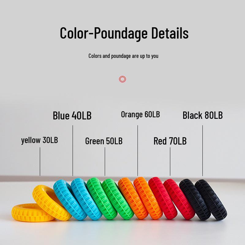 Silicone Hand Grip Ring for Strength Training & Rehabilitation.