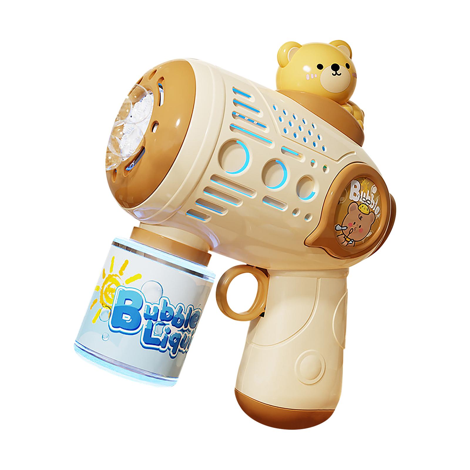 

Electric, Fully Automatic, Leak-proof, Handheld Bubble Blower. One Size