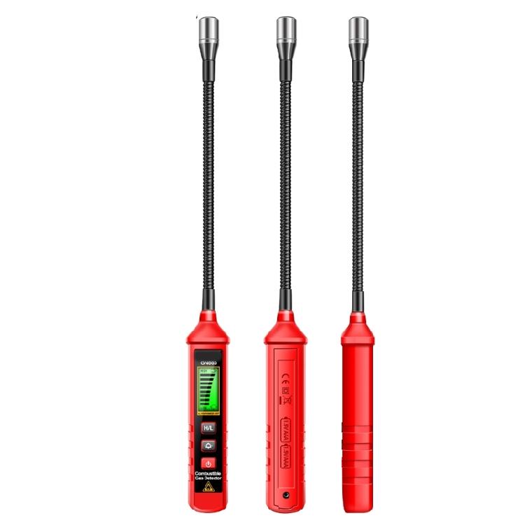 Combustible Gas Leak Detector 300-1000PPM Flexible Portable Natural Gas Detector