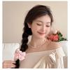 Charm High-Elasticity Rubber Band Ponytail Hair Tie 1PC Big Elastic Tulip Flower Hairband Hair Accessory for Women