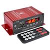 12V 200W 4-Kanal Digitaler Leistungsverstärker Stereo Bluetooth AUX FM MP3 Für G8 Auto