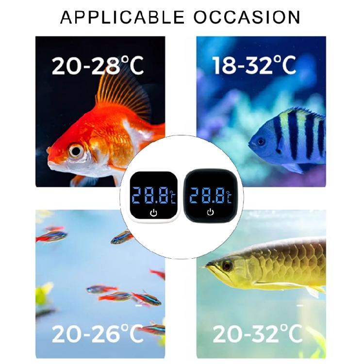 Rechargeable Water Thermometers for Fish Tanks Ensuring Conditions for Pet