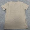 T-shirt da uomo in puro cotone stampato Y2K europeo e americano top a maniche corte largo