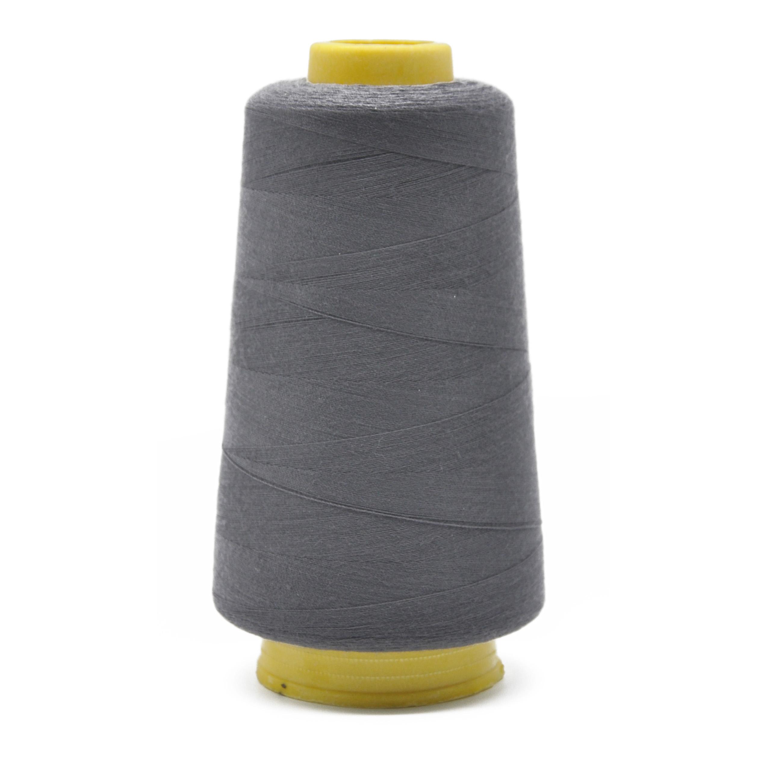 Высокоскоростная швейная нить 3000 ярдов, полиэстеровая швейная нить, ручная линия, 402 нить для вышивания серый
