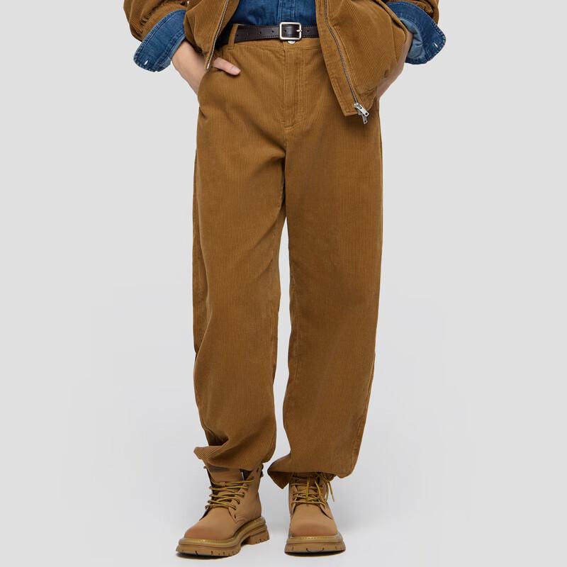 Gap Women's Retro Corduroy Loose Curved Trousers