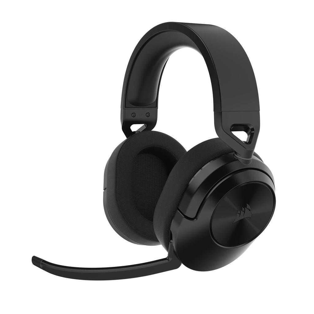 Corsair HS55 WIRELESS CORE Low Latency Wireless Gaming Headset Bluetooth Compatible with Black 5.2 PC/PS5/PS4 CA-9011290-AP