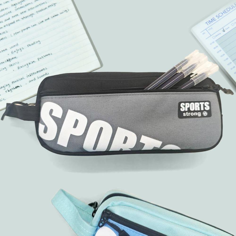 Large Capacity Stationery Bag Students Pencil Case Personality Pen Pouch Student Writing