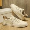 Leather New Autumn and Winter British Lazy Casual Board Shoes Niche Design Soft-soled Sports Trendy Shoes