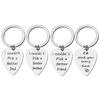 Unique Guitar Picks Keychain for Guitar Bass Plectrum Guitar Picks, Silver Color