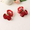 Korean Style Cherry Hair Claw Cute Geometry Shark Clip Lovely Fruit Gripper  Daily